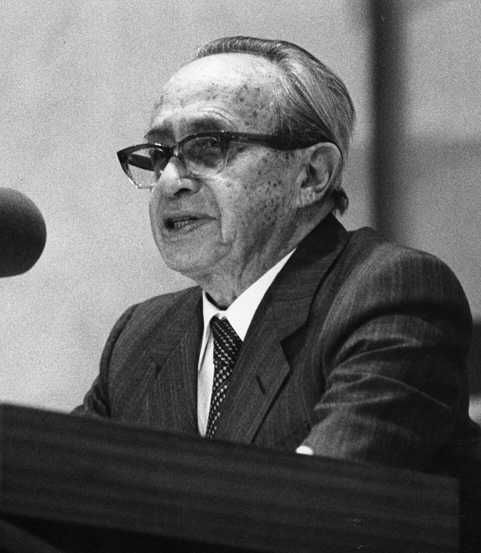 Hans Jonas (1903-1993), autor de "O Princípio Responsabilidade" (1979). Fonte: Wikimedia Commons