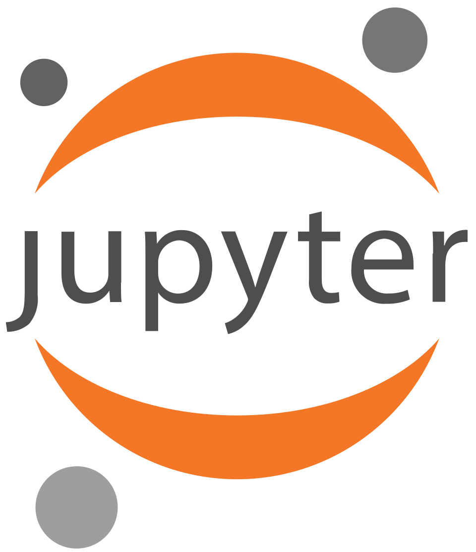 Logo oficial do Projeto Jupyter