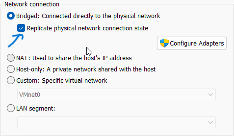 Configuração de rede no VirtualBox